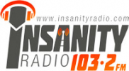 Insanity Radio 103.2 FM logo