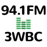94.1FM 3WBC logo