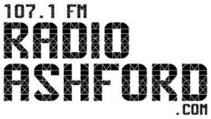 107.1 Radio Ashford logo